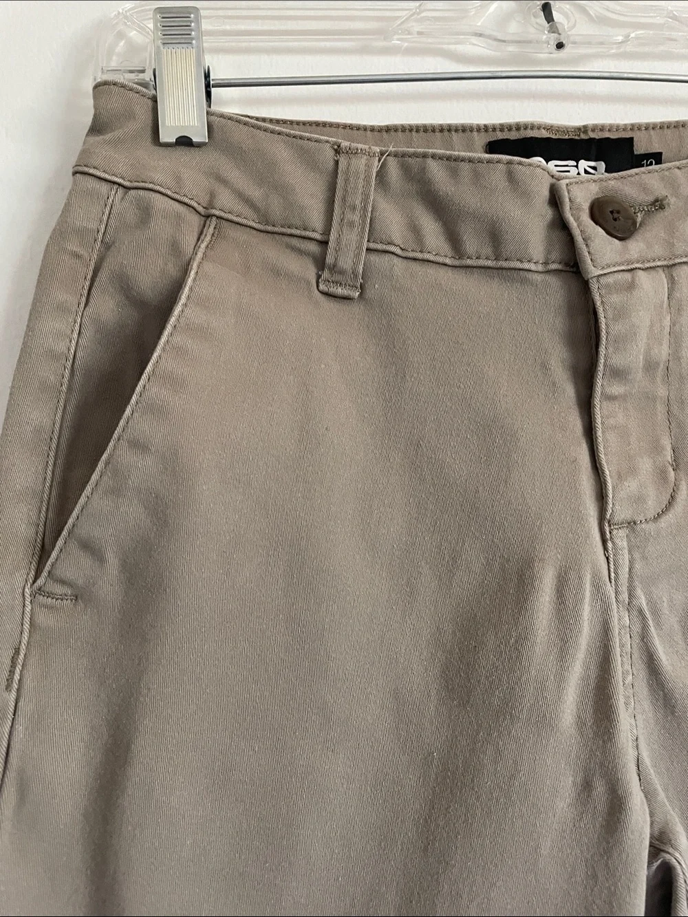 RSQ Tan Straight Chinos for Boys.  Size 12 (Slim)